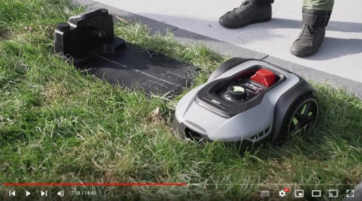 РОБОТ-КОСИЛКА АВТОМАТИЧЕСКАЯ КОСИЛКА RM1300US STALCO ИДЕАЛЬНОЕ ПРИЛОЖЕНИЕ WiFi