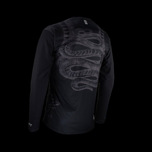 LEATT 2023 KOSZULKA MTB GRAVITY 3.0 JERSEY BLACK 3