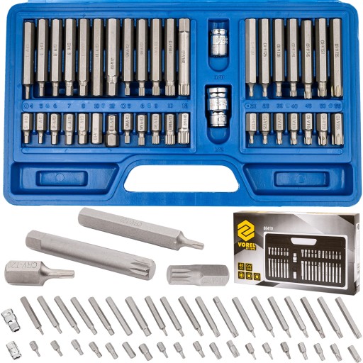 НАБОР КЛЮЧЕЙ БИТ TORX IMBUS ЧЕМОДАН С ШЕСТИГРАННЫМ ШЕСТИГРАННИКОМ, 40 шт.