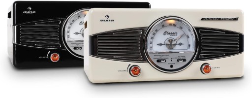 Проигрыватель проигрывателя Auna MG-TT-82B RETRO - черный