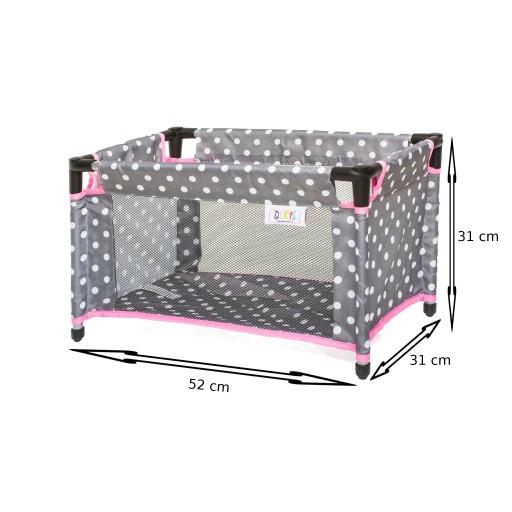 Постельное белье DOLL BED BABY DOLL 45 см соска говорит поет PL