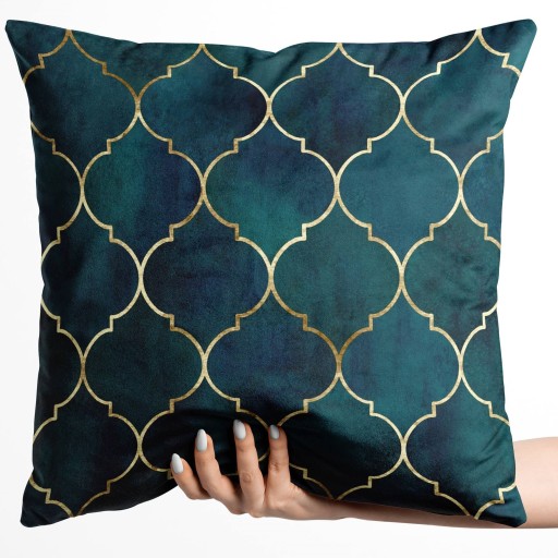 POSZEWKA DEKORACYJNA WELUR VELVET 40X40 PODUSZKĘ 064