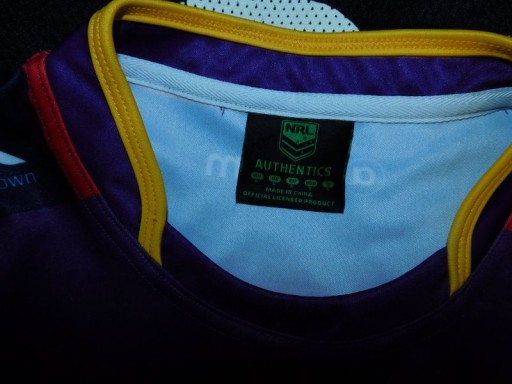 Мужская майка для регби BLK Melbourne Storm S