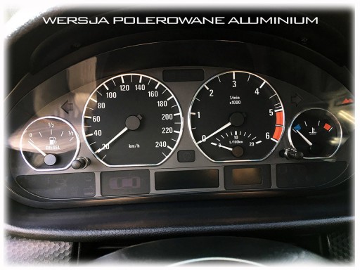 Алюминиевые рамки для часов BMW E38 E39 X5 BMW E46