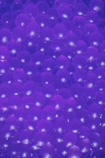 Добавки для бабл-чая, баночка 250 г BubbleJoy — Popping Boba «Виноград»