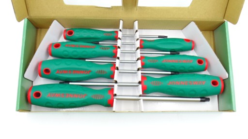 НАБОР ОТВЕРТОК TORX ИЗ 7 ОТВЕРТОК TORX T10-T40