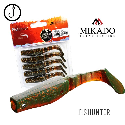 MIKADO FISHUNTER резина 10,5 см | КОПЫТО | 1шт | 23