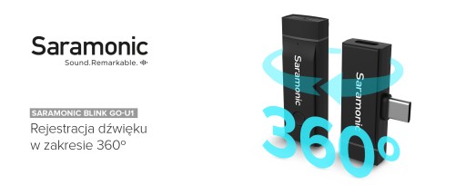 Беспроводной микрофон Saramonic Blink Go-U1 USB-C