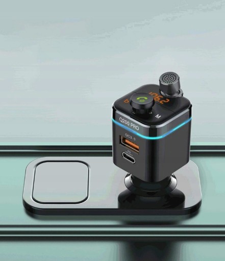FM-ПЕРЕДАТЧИК АВТОМОБИЛЬНЫЙ ДИНАМИК USB