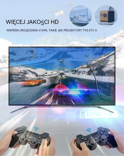 Game Stick 4k Оригинальная игровая консоль в стиле ретро HD