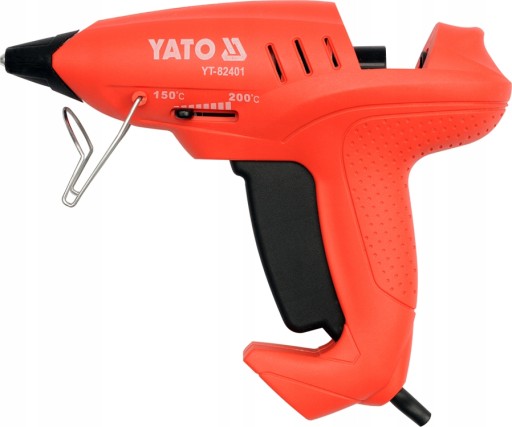 ГОРЯЧИЙ КЛЕЕВОЙ ПИСТОЛЕТ YATO 35/400 Вт, 200 ГРАДУСОВ, ПАЛОЧКИ 11,2 ММ YT-82401