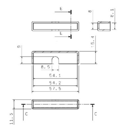 Flex 200x60 Prespr Frame рама (17 Slats)