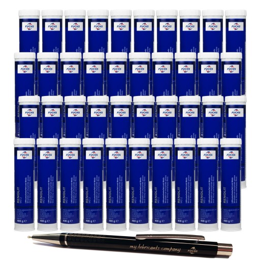 40 x FUCHS RENOLIT MO 2 - SMAR LITOWY - NLGI 2 - W TUBIE 400g