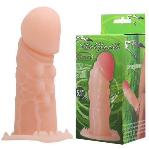 НАСАДКА ДЛЯ ПЕНИСА С ГАЙКАМИ WOLFTOOTH 5,1 ДЮЙМА
