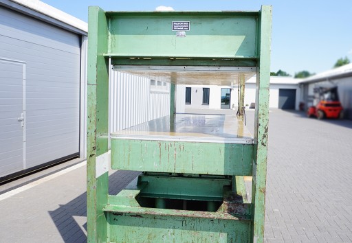 PRASA HYDRAULICZNA OTT 300 K120 PŁYTA ALUMINIOWA
