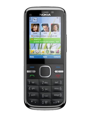 Telefon komórkowy Nokia C5 256 MB / 512 MB 3G czarny