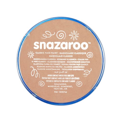 КРАСКА ДЛЯ ЛИЦА J. BEIGE 18мл SNAZAROO