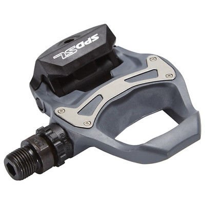 Shimano PD-R550 серые педали SPD-Sl + шипы SH11