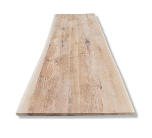 BLAT DĘBOWY RUSTIC, KRAWĘDŹ OFLIS, 200X90CM