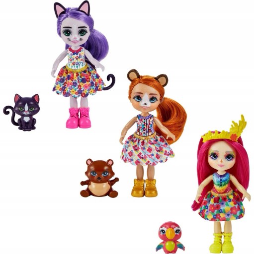 Enchantimals Peachy Parrot & Chatter HCF99