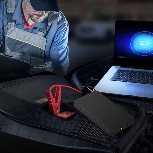 ZASILACZ AWARYJNY DO SAMOCHOD ROZRUCHU ŁADOWANIE TELEFONÓW POWERBANK 20AH