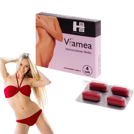 VIAMEA УЛУЧШЕНИЕ ОРГАЗМОВ И ЛИБИДО 4 ТАБЛЕТКИ секса