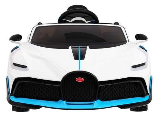 Bugatti Divo Детский автомобиль на аккумуляторе Белый + Пульт управления + EVA + LED MP3