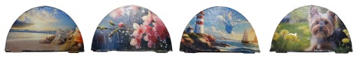 Papier ryżowy do decoupage A4 30-35g 16x10cm zwierzęta ssaki ptaki