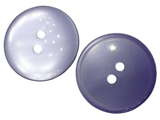 22mm Guziki ozdobne 1 sztuka kolor FIOLETOWY / SREBRNY K742 15015