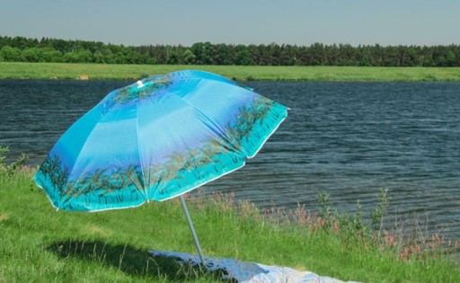 БОЛЬШОЙ ПЛЯЖНЫЙ ЗОНТ XL ДЛЯ САДА, БАЛКОНА, ТЕРРАСЫ оригинальный дизайн