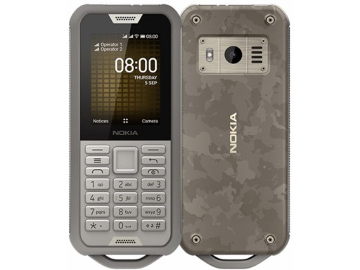 Мобильный телефон Nokia 800 Tough 512 МБ/4 ГБ 4G (LTE) Серый