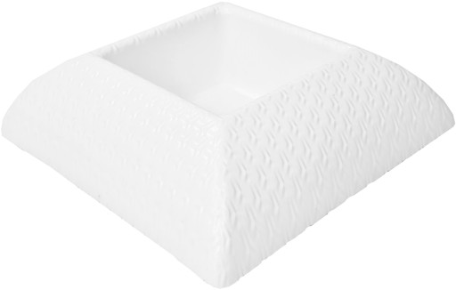 ИКЕБАНА ЦВЕТОЧНЫЙ ВАЗ, квадратное покрытие для газона, 25x25x7