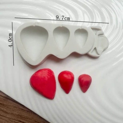 Силиконовая форма для бутона цветка A0077