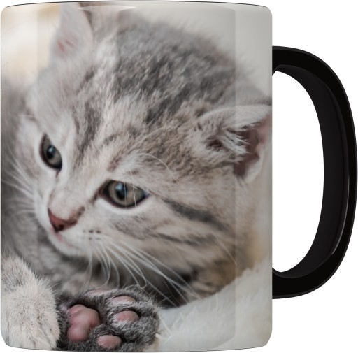 КРУЖКА -КОТ- ДЛЯ ДЕВОЧКИ-КОТА, ВЕСЕЛЫЙ ПОДАРОК ​​- ВЫКРОЙКИ -