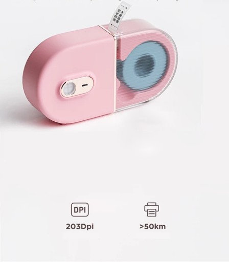 Термопринтер NIIMBOT B16 Bluetooth НАКЛЕЙКИ +2 рулона БЕСПЛАТНО