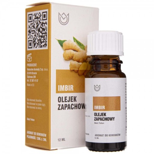 Naturalne Aromaty olejek zapachowy IMBIR 12ml