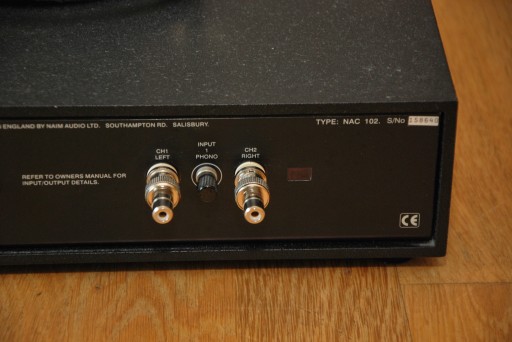 Naim NAC 102, NAP 180+ pilot