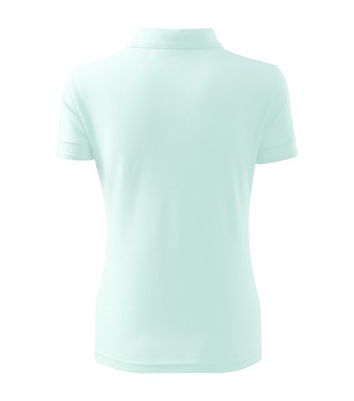 KOSZULKA PIQUE POLO DAMSKA MALFINI 210 BAWEŁNIANA T-SHIRT frost XL