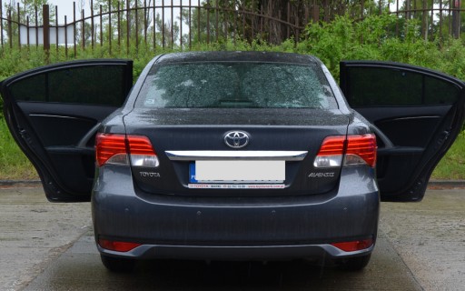 ZASŁONKI NA MAGNESACH TOYOTA AVENSIS III T27 SEDAN
