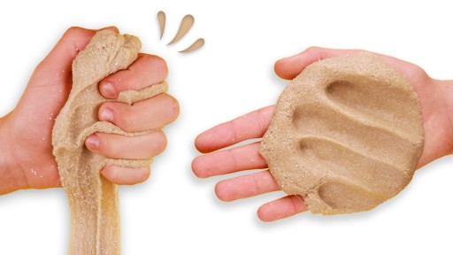 MASA PLASTYCZNA SANDY SLIME PIASKOWY SLIME PIASEK