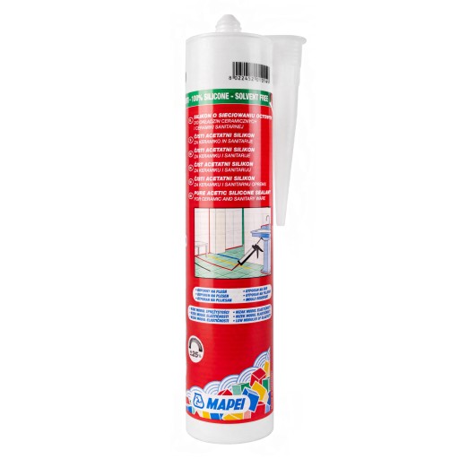 MAPEI Mapesil AC силикон 310мл - цвет 130 жасмин