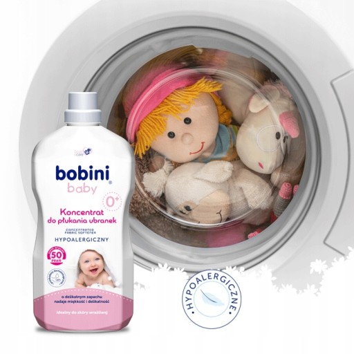 Bobini Гипоаллергенная стиральная жидкость для полоскания детского белья MIX 3,6л