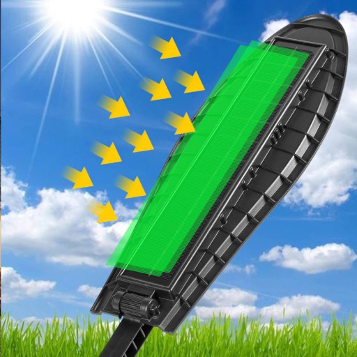 ФОНАРЬ СОЛНЕЧНЫЙ УЛИЧНЫЙ ФОНАР+РУЧКА+ПУЛЬТ 126LED