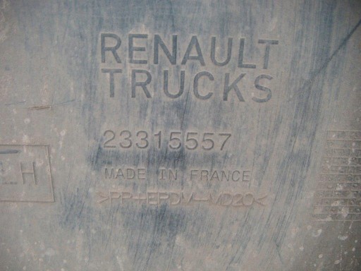 RENAULT RANGE GAMA T ЛЕВАЯ СТУПЕНЬ 23315557