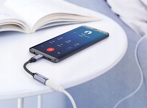 ADAPTER AUDIO AUX PRZEJŚCIÓWKA SŁUCHAWKI USB-C JACK 3.5mm DAC TYP-C ESSAGER
