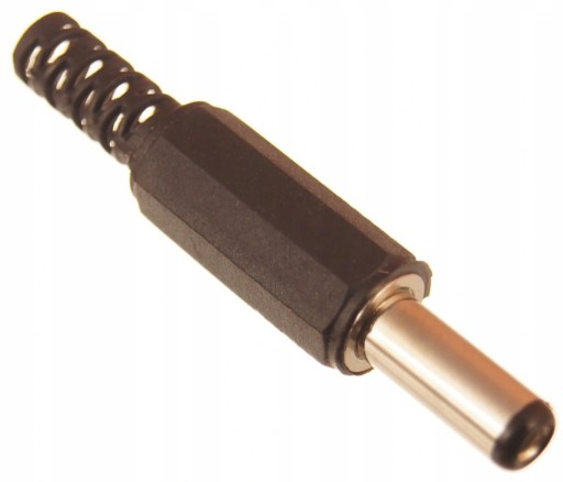Wtyk zasilający męski 5.5*2.1mm 1szt.
