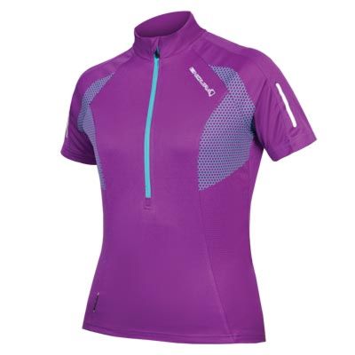 ENDURA Koszulka Damska XTRACT S/S fiolet L