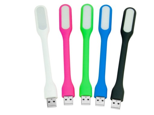 Сильная силиконовая USB-лампа для ноутбука, 6 светодиодов
