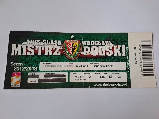 СЛЕСК ВРОЦЛАВ - ВИДЗЕВ ЛОДЗЬ 23.02.2013