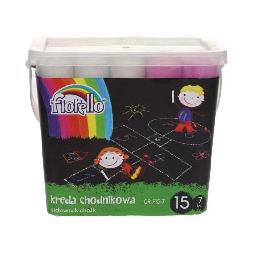 Kreda chodnikowa 7kol Fiorello - 15szt.